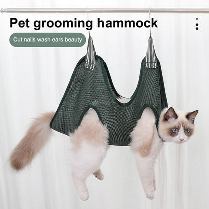 pet grooming hammock for cats and dogs