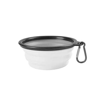 New Foldable Silicone Dog Pet Bowl