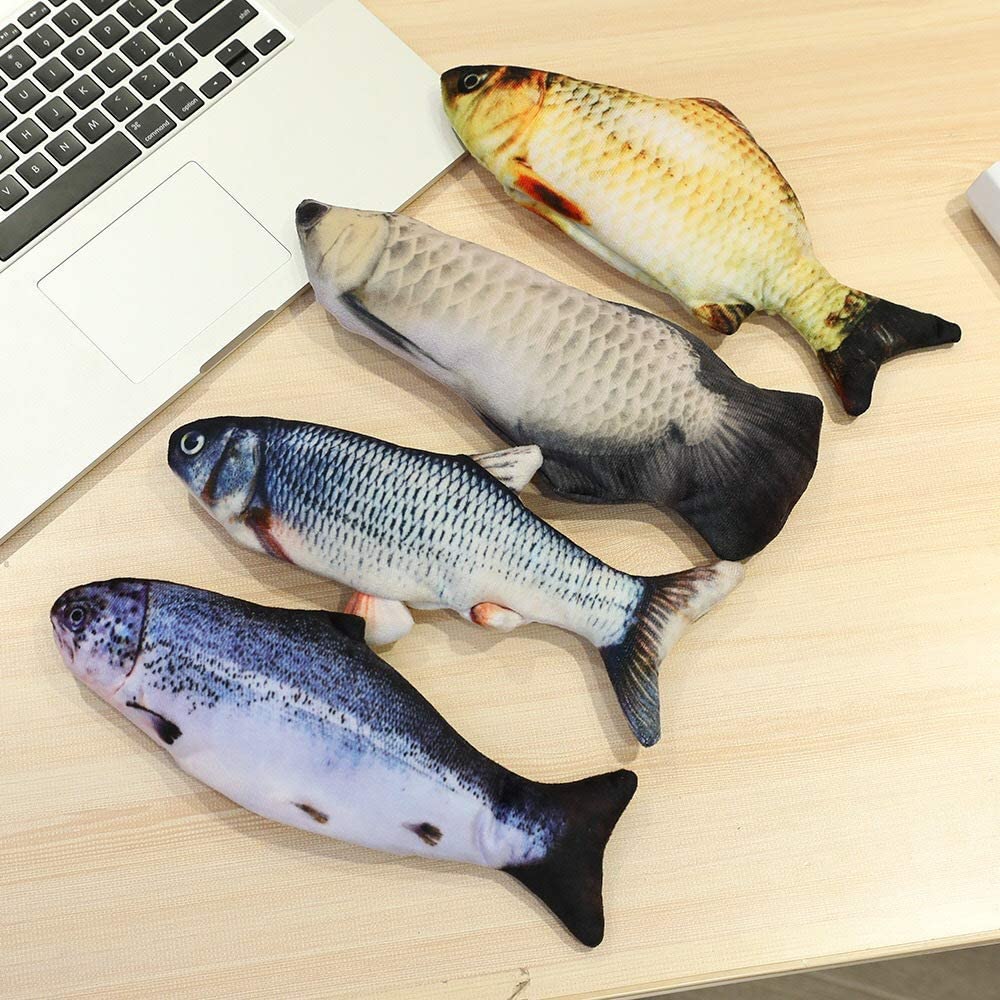 Toy Electric Fish for Cat Entertainment