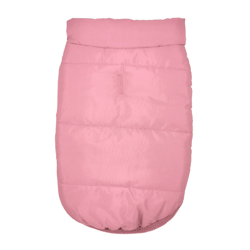 Thickened Warm Cotton Coat Dog Vest for Autumn/Winter