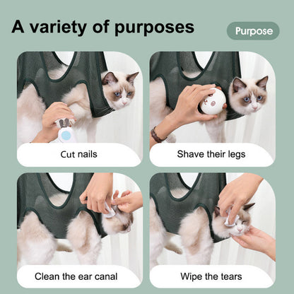 pet grooming hammock for cats and dogs